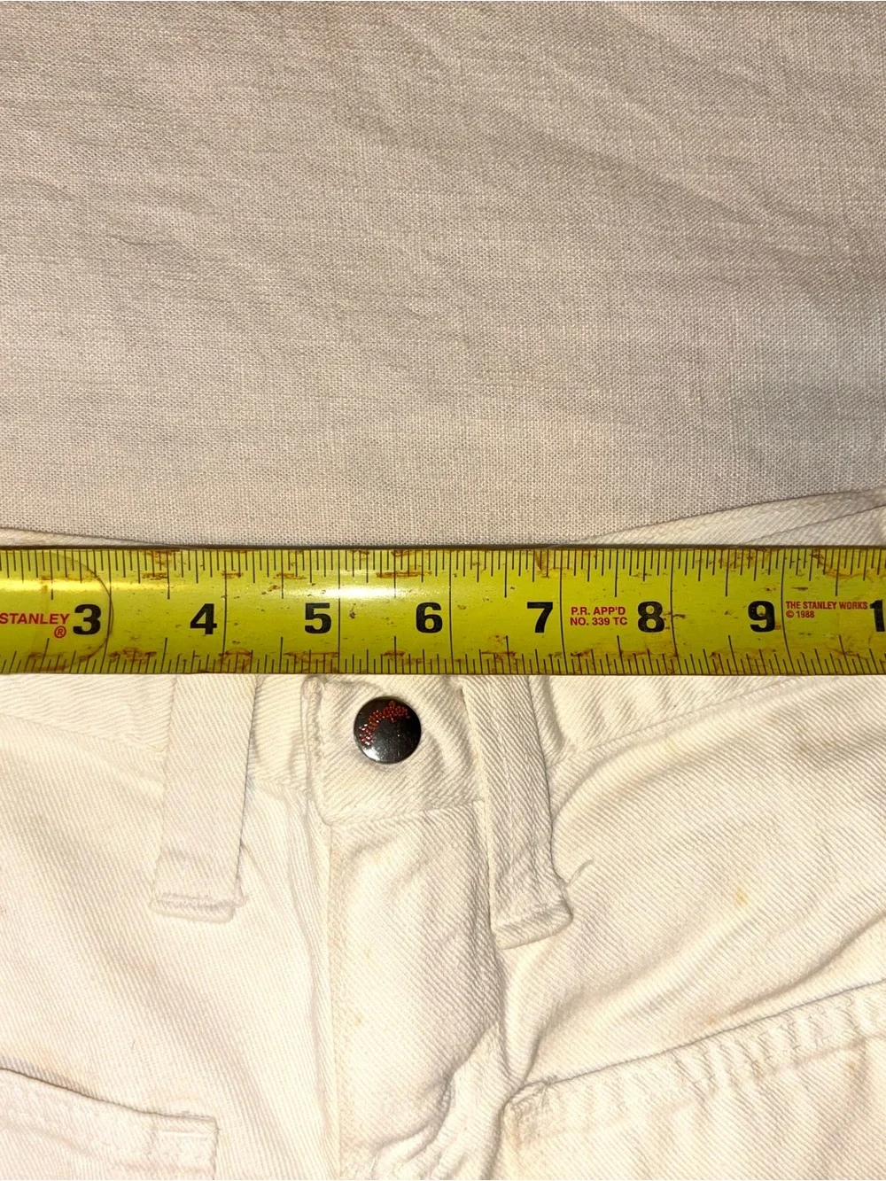 Wrangler white flared